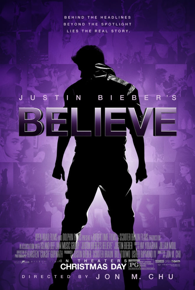Justin Bieber Believe Movie Poster