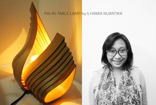 Palas Table Lamp by Ilhamia Nuantika