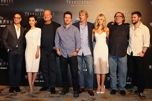 Press Conference And Photo Call For "Transformers: Age Of Extinction"